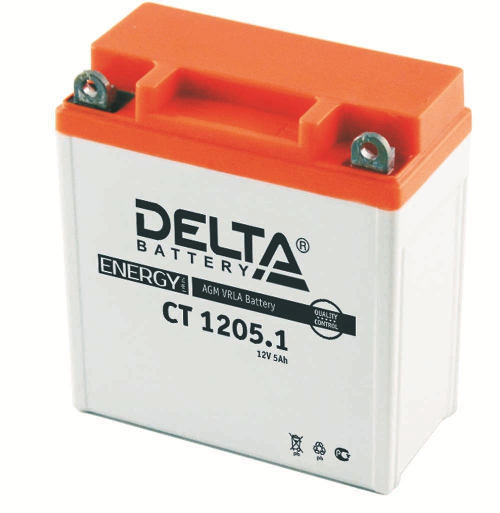  Delta CT CT 1205.1 (YB5L-B, 12N5-3B) (CT 1205.1)                          5ah 12V -    